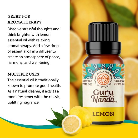 Guru Nanda - Lemon Essential Oil - Picture 6 of 8